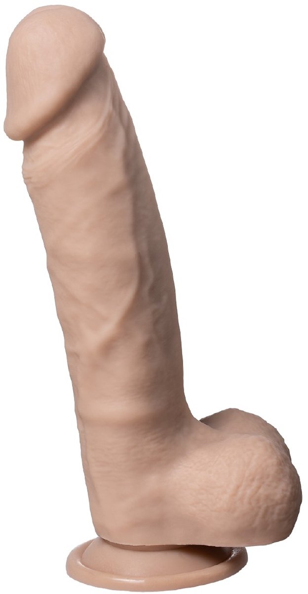 SILEXD - Real Skin - Realistische Dildo - Model 1 - 23 cm - Lichte Huidskleur