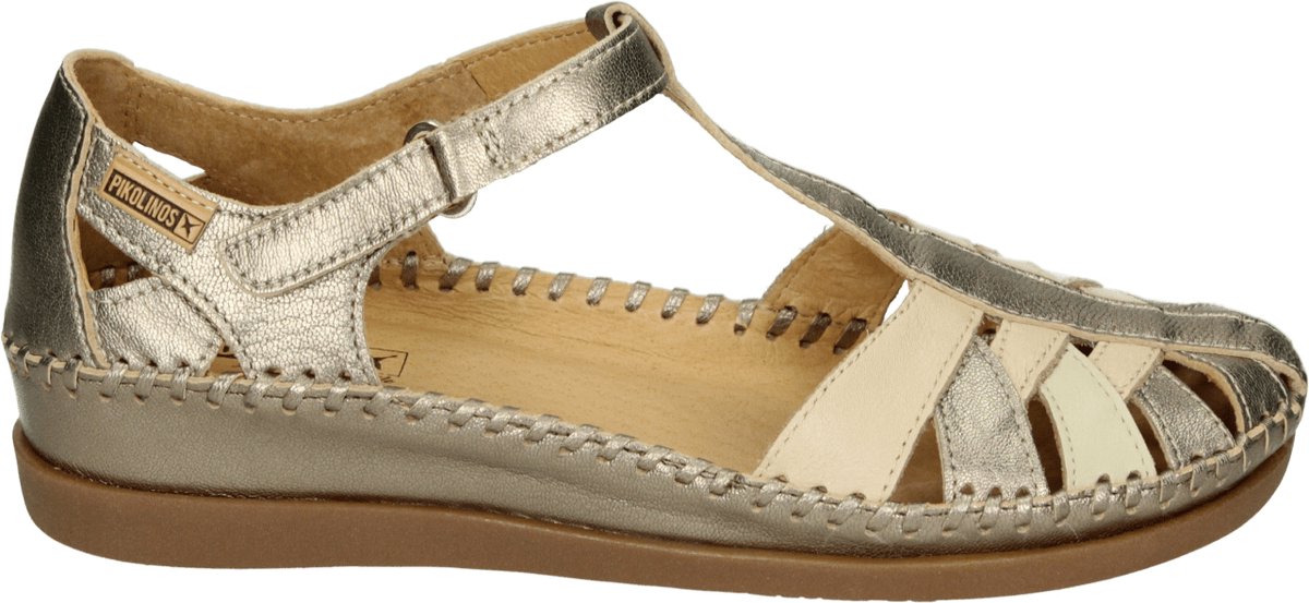 Pikolinos W8K-0705CLC1 Platte sandalenDames Sandalen Metalic