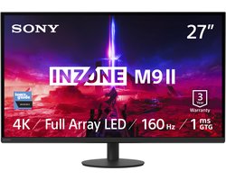 Sony Inzone M9 II – 27 inch - 4K Ultra HD – 160 Hz - Gaming Monitor
