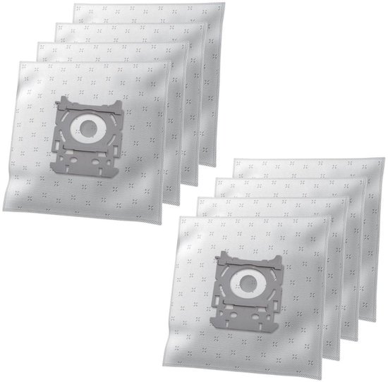TopFilter 9999250 Set van 2 pakken van 8 stofzuigerzakken 6706950 Philips Tornado Electrolux, stofzuigerzak Philips, stofzuigerzak Tornado, Franse fabrikant, Polypropyleen non-woven, Wit, 30 x 26 cm