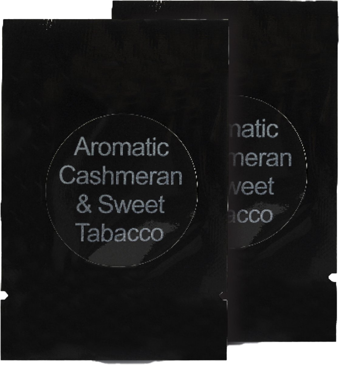 Goedkoopste R2B Autoparfum Navulling - Aromatische Kasjmier & Zoete Tabak - 2 stuks - Auto Geurverfrisser - Luchtverfrisser - Autogeur - Autoparfum