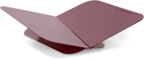 Spinder Design boekenstandaard Atalanta - Burgundy - Staal
