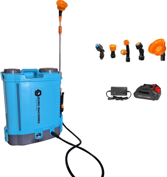 Borg Rugspuit op Accu