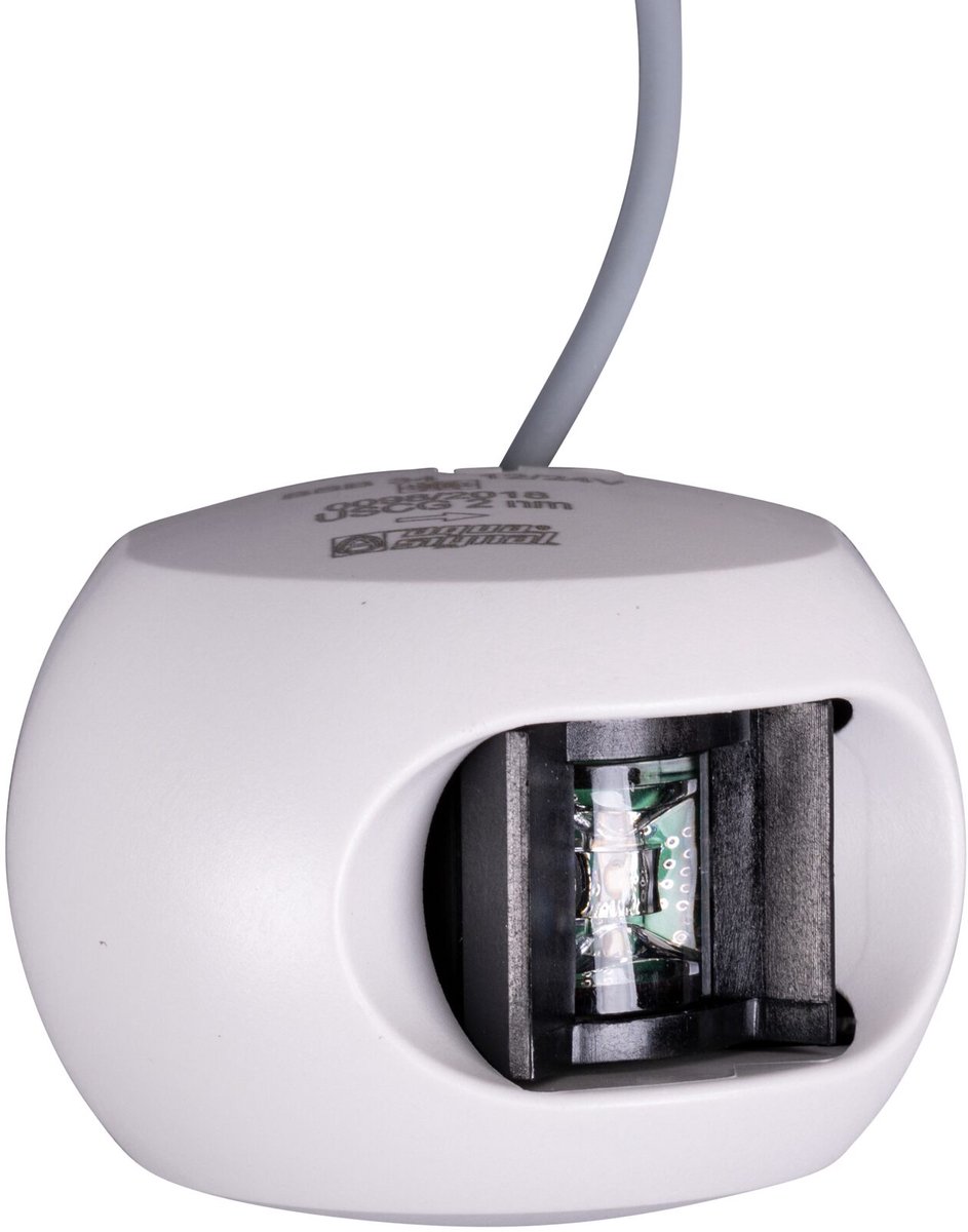 Aqua Signal Serie 34 wit Stuurboord LED Navigatielicht