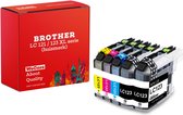 5-pack | Geschikt voor Brother LC-123 XL inktcartridges - DCP-J552DW - DCP-J752DW - DCP-J4110DW - MFC-J4410DW - MFC-J4610DW - MFC-J470DW