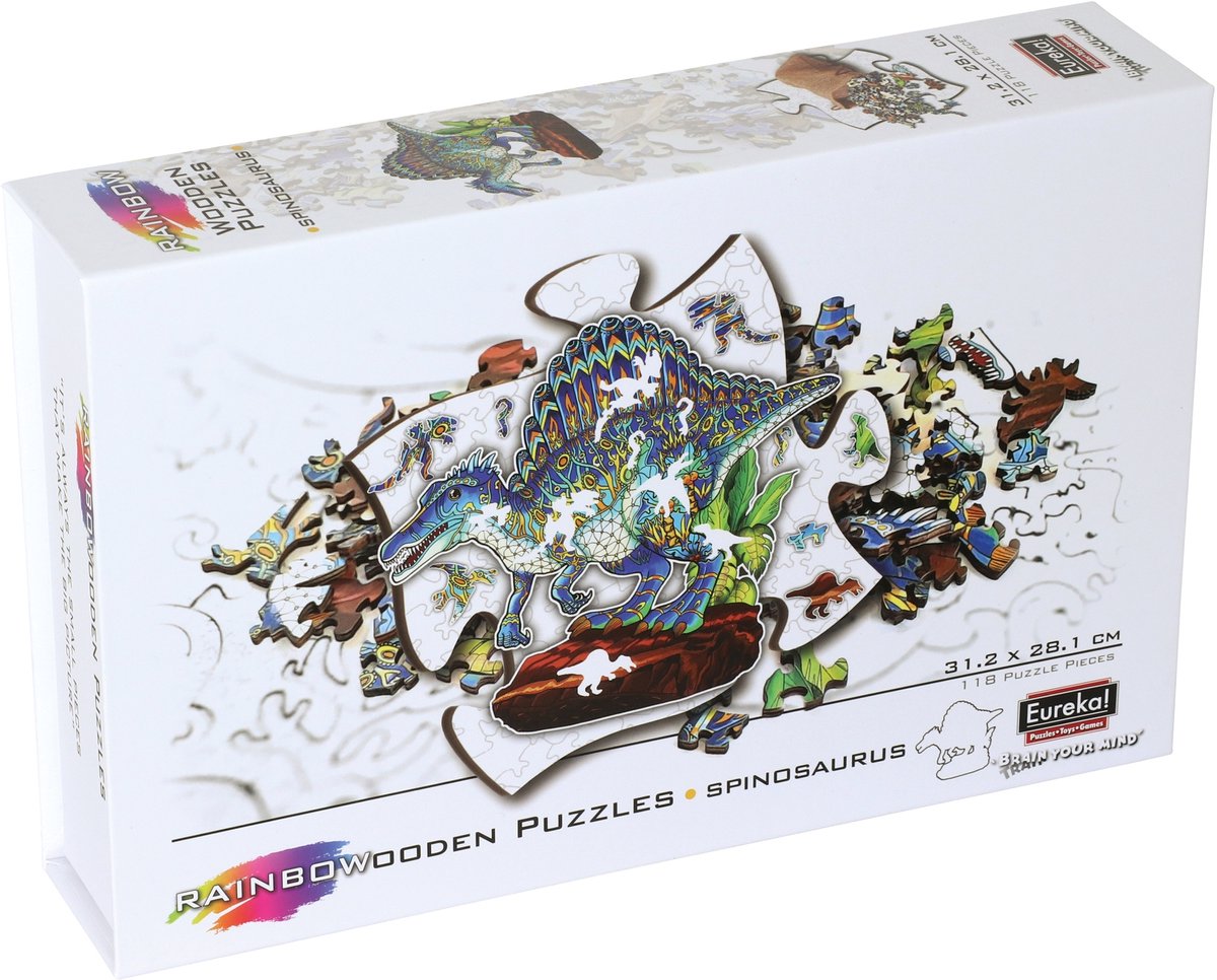 Eureka Rainbo Houten Puzzel Spinosaurus 118pcs