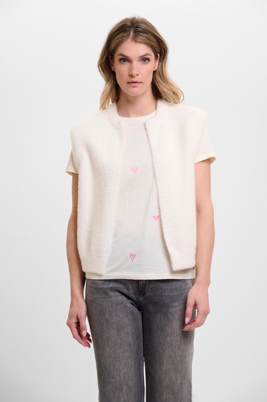 Rino&Pelle dames gilet - Elona waistcoat - wit