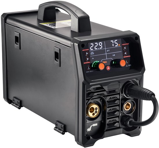 Máy hàn đa năng 5 trong 1 MIG TIG ARC CUT 200A 220V sử dụng công nghệ Inverter v