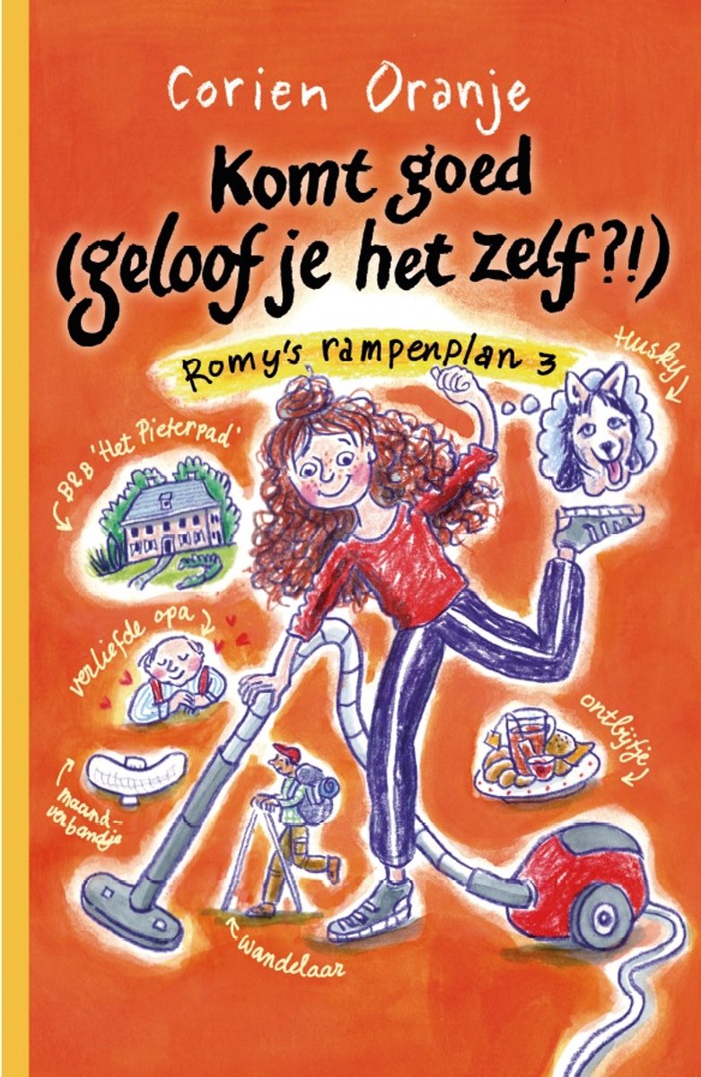 Omslag van Romy's rampenplan 3 - Komt goed (geloof je het zelf?!)