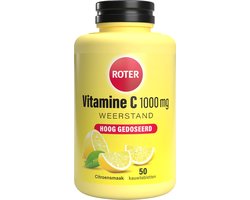Roter Vitamine C 70mg - Vitamine C ondersteunt je weerstand - 800 kauwtabletten met citroensmaak