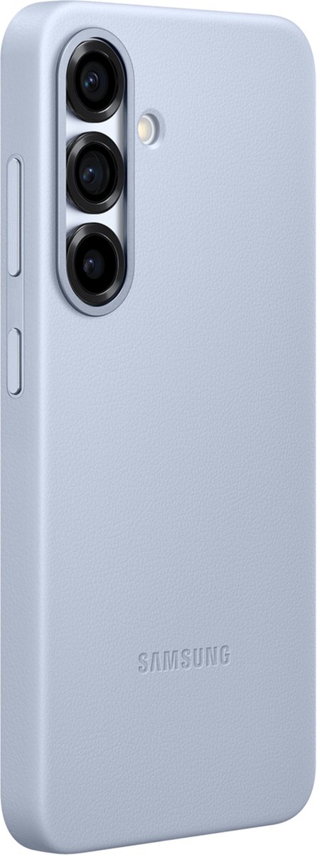 Samsung Kindsuit kunstleren hoes voor Galaxy S25+, lichtblauw
