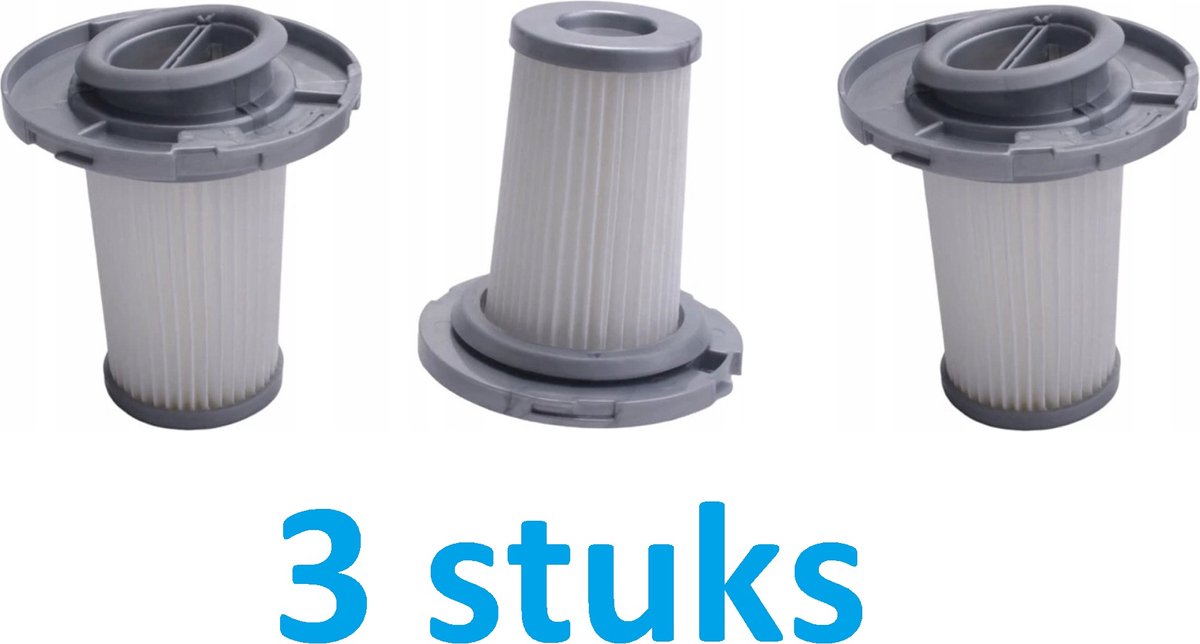 3 x filter voor TEFAL X-FORCE FLEX 8.60, X-PERT 6.60 - ZR009005 - ROWENTA - Het filter is een vervanging, met de grootste zorg gemaakt en van de beste materialen, wij garanderen 100% tevredenheid