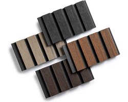 Akudeco® Buiten wandpanelen - Akupanel - Lattenwanden - Sample box