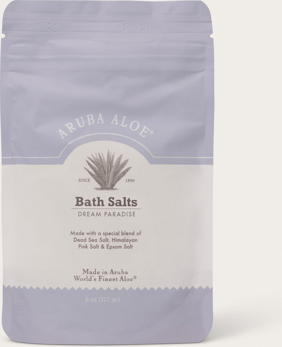 Aruba Aloe Dream Paradise Badzout | Reinigende, zuiverende werking | 127gr