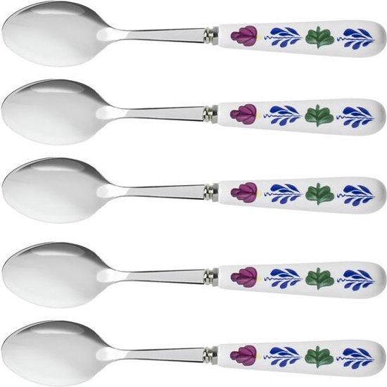 Boerenbont Theelepels set 5 stuks