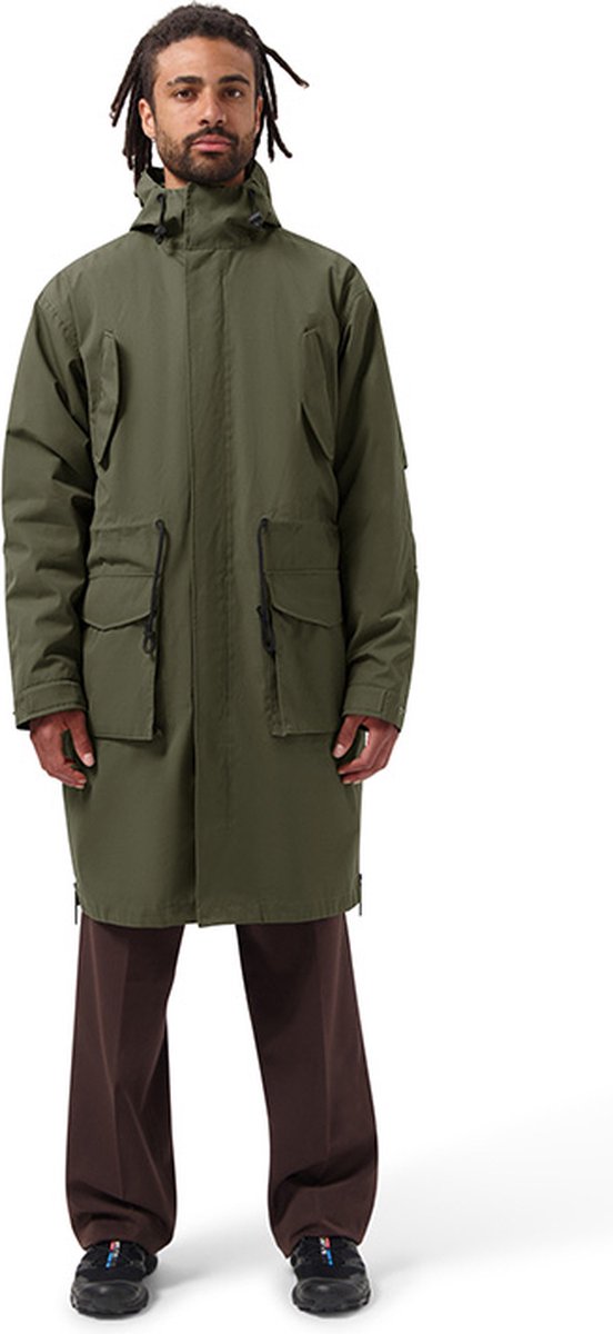 Regenjas Dames - MAIUM Winter Parka Army Green - Maat