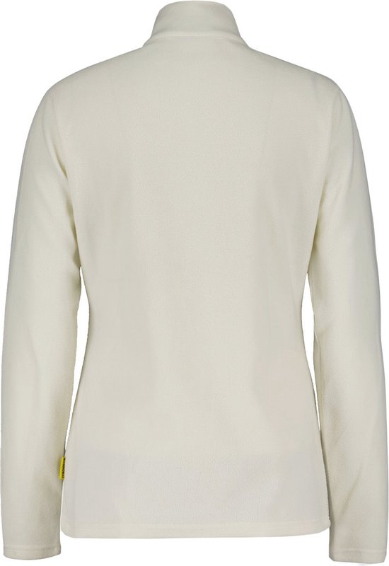 Gilet polaire NOMAD® Femme | Taille S | Blanc | Pull en polaire extensible | Pull demi-zip | Chaud et respirant