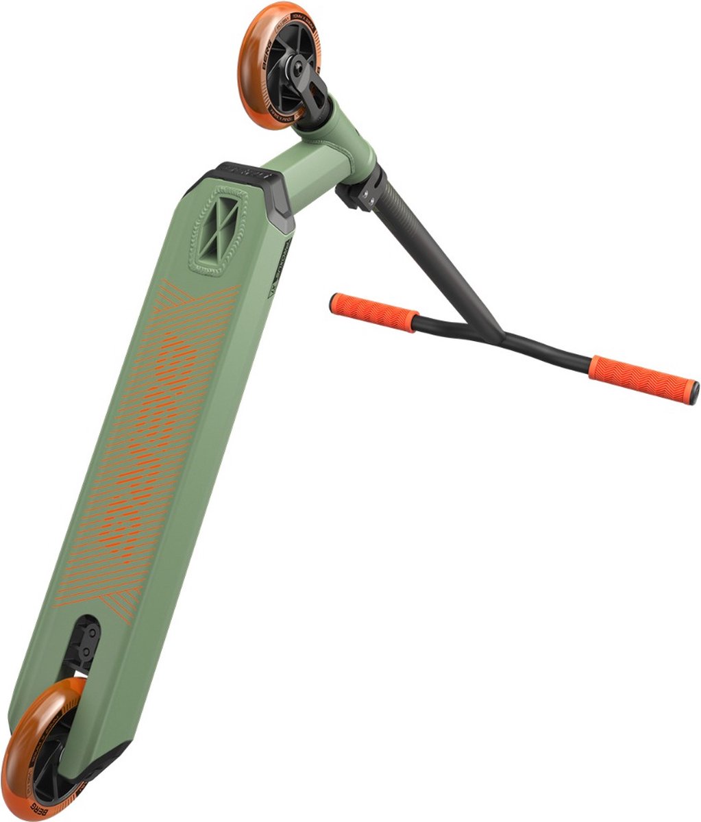 BERG Proxus X1 Stuntstep - Vanaf 6 jaar - 110 mm wielen - ABEC-9 lagers – Groen/Oranje — afbeelding 11
