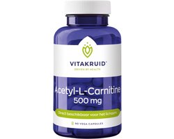 Vitakruid Vitakruid Acetyl L-Carnitine 500 mg 90 vegancapsules