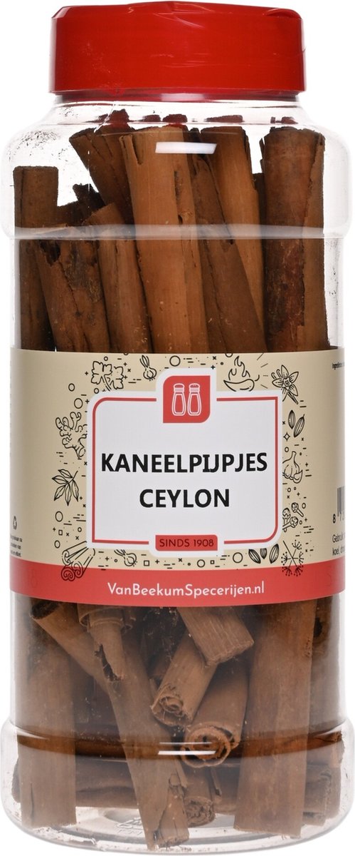 Goedkoopste Van Beekum Specerijen - Kaneelpijpjes Ceylon - Pot 150 gram