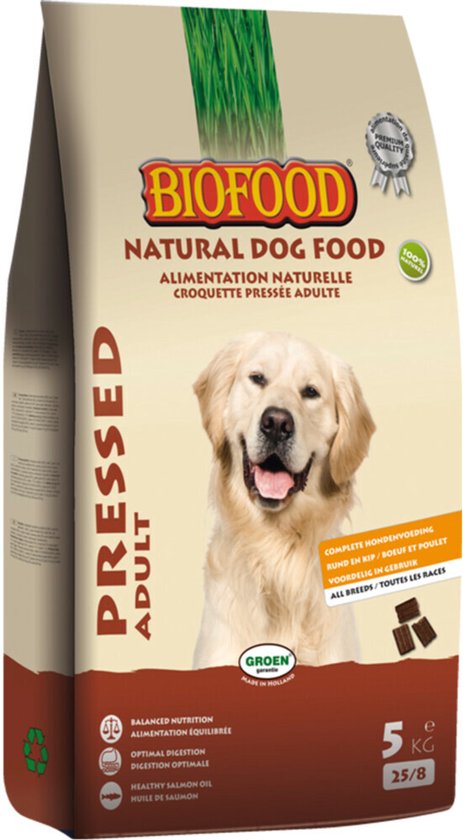 Biofood vleesbrok geperst - 5 KG