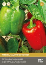 Tuin de Bruijn® zaden - Paprika California Wonder - Zoete paprika - zacht van smaak
