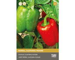 Tuin de Bruijn Paprika Yolo Wonder Zaden - Zoete Blokpaprika - 1 g