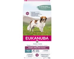 Eukanuba Hondenvoer Daily Care Eend Adult Mono-Proteine 12 kg