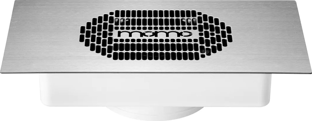 Inbouw afzuiger ZILVER- nagel stof afzuiger - inbouw - professioneel - voor manicures & nagelstylisten
