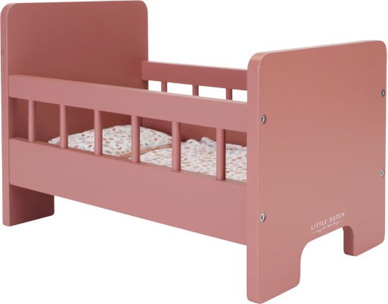 Foto: Little dutch poppenbedje 43 x 27 5 cm fsc incl textiel
