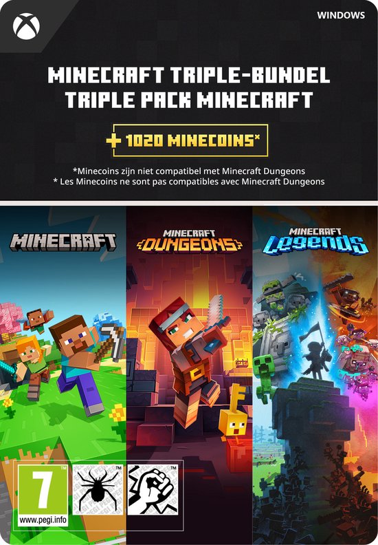 Minecraft Triple Bundle - Windows Download