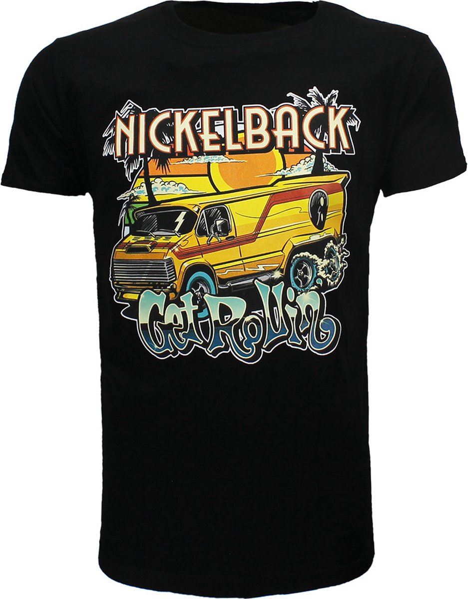 Nickelback Get Rollin’ T-Shirt - Officiële Merchandise - XL