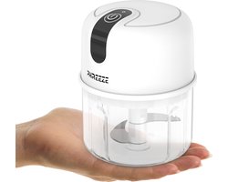 Mini Hakmolen Elektrisch - 250ML - Foodprocessor - Groentesnijder - USB Oplaadbaar - Portable Chopper - Blender - Keukenmachine - Draadloos