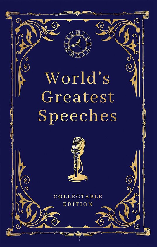 World's Greatest Speeches (Deluxe Hardbound Edition) - cover
