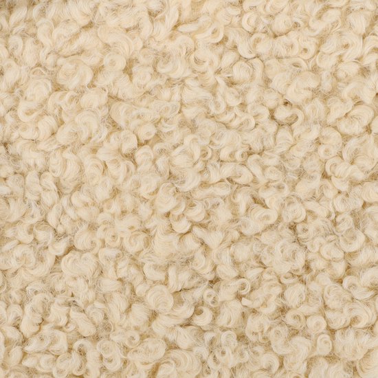Beige teddy vacht textuur.