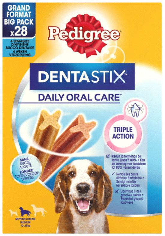 Pedigree Dentastix Hondensnacks Medium Multipack 28-pack - 720 gr