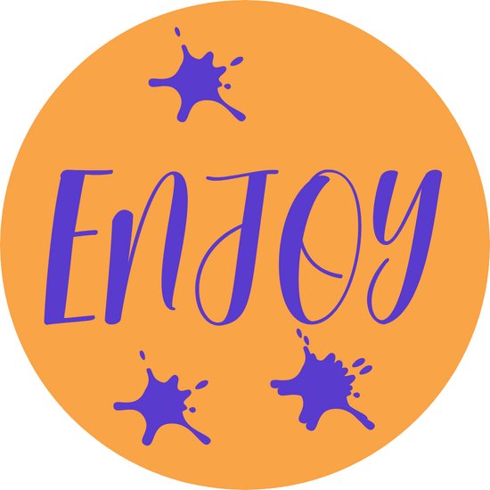 Enjoy Sticker Example Stickers -