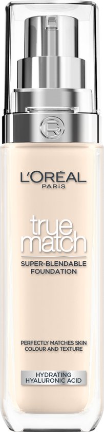 L’Oréal Paris - True Match Foundation - 0.5.N - Natuurlijk Dekkende Foundation met Hyaluronzuur en SPF 16 - 30 ml - Vegan