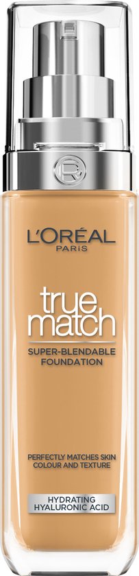 L’Oréal Paris True Match Foundation - 6D/W - Natuurlijk Dekkende Foundation met Hyaluronzuur en SPF 16 - 30 ml - Vegan
