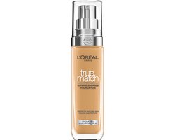 L’Oréal Paris True Match Foundation - 6D/W - Natuurlijk Dekkende Foundation met Hyaluronzuur en SPF 16 - 30 ml - Vegan