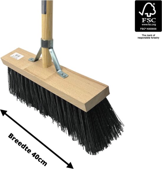Synx Tools Voegenmes 150cm en Nylon Straatbezem 40cm - Tuingereedschappen - Voegenmes - Straatbezem - Nylon van Synx Tools — afbeelding 2