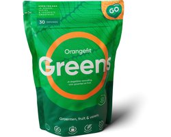 Orangefit Greens - Superfoods - Green Juice - Mix van Groenten, Fruit en Vezels - 300gr (30 porties)