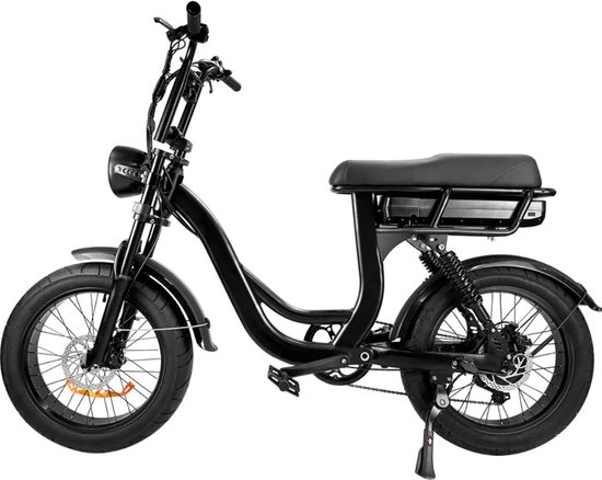 Elektrische Fatbike EB8 250W 20 Inch 7 Versnellingen Shimano 80 km Actieradius Hydraulische Schijfremmen