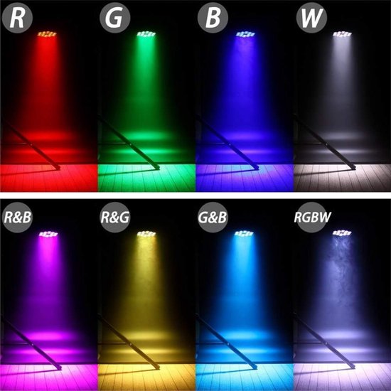 Led Par Licht 18*10W 4 In 1 Par Kan Party Bar Ktv Effect Dj Verlichting Voor Nac