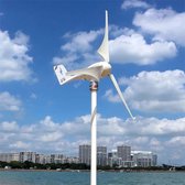 Mars Rock - Windturbine - Windmolen Generator - Windturbine Generator - Wind Turbine - Windenergie - LED-indicator - 3 Deltavleugel - 600W - 24V - Wit