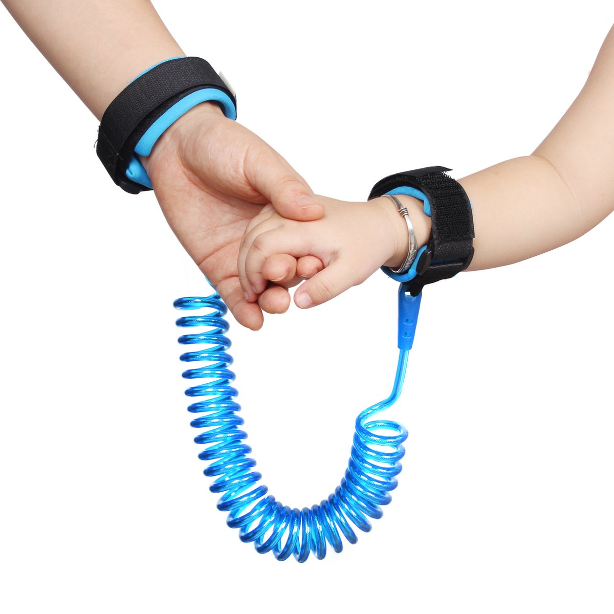 Image of 150cm - Polsbandjes Baby Kind - Veilig polstuigje - Wandelhandriem - Universeel kinder tuigje - Handig polsbandje voor kinderen