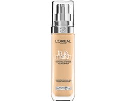 L’Oréal Paris True Match Foundation - 4D/W - Natuurlijk Dekkende Foundation met Hyaluronzuur en SPF 16 - 30ml - Vegan