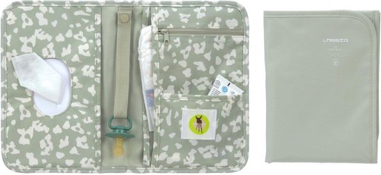 Lässig Verschoonmatje Leo light khaki van Lässig — afbeelding 4