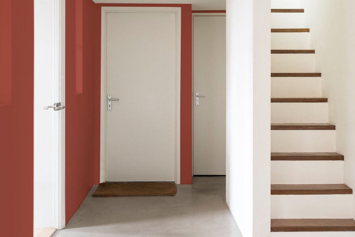 Flexa - Creations Muurverf Extra Mat - Mahogany Red - Mengverf - 1 L – foto 8