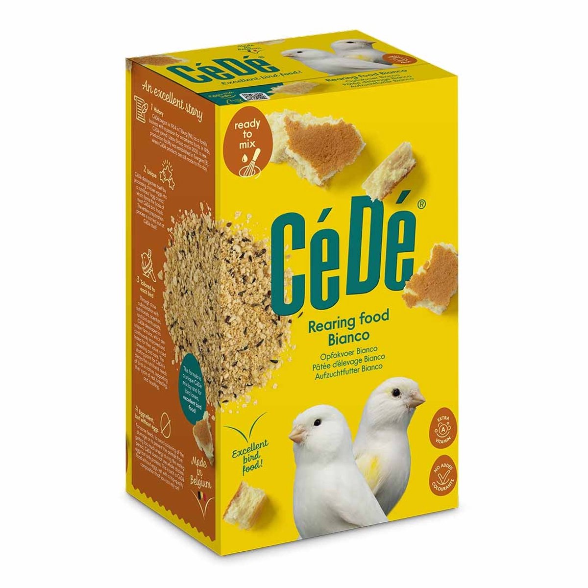 Cédé opfokvoer Bianco - Cédé opfokvoer Bianco 1 kilo - Eivoer voor vogels - Vogelvoer - Cede - Patee